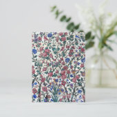 Carte Postale Design floral perse (Debout devant)