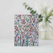 Carte Postale Design floral perse (Debout devant)
