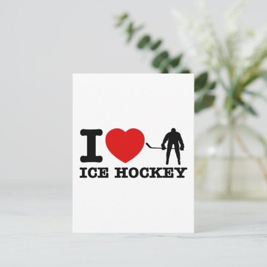 Carte Postale design glacé (Debout devant)