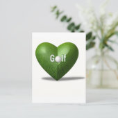 Carte postale Design Golf Lover (Debout devant)