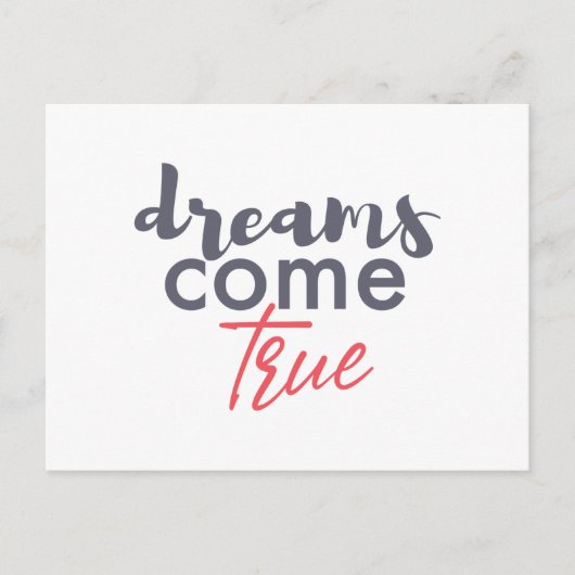 Carte Postale Design graphique moderne et ludique de Dreams Come (Devant)
