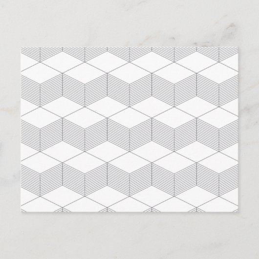 Carte Postale Design graphique moderne, simple, urbain, tendance (Devant)
