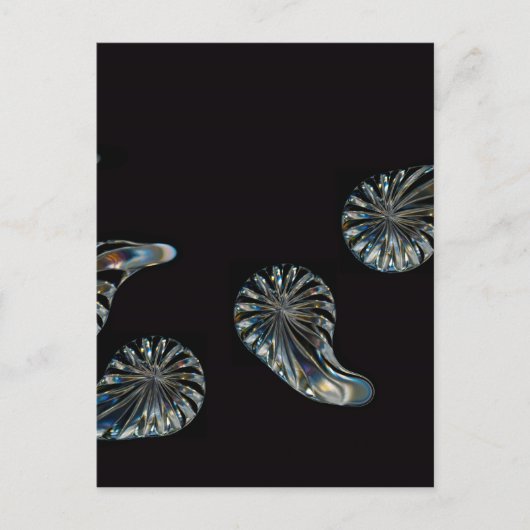 Carte Postale Design irlandais - La collection Crystal (Devant)