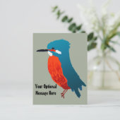 Carte Postale Design Kingfisher (Debout devant)