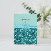 Carte Postale Design modèle Turquoise Splendor (Debout devant)