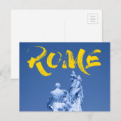 Carte Postale Design moderne, urbain, dynamique, cool Rome Cultu (Devant / Derrière)