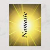 Carte Postale Design Namaste (Devant)