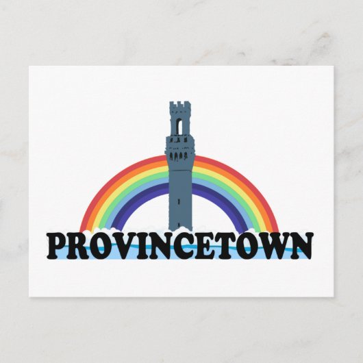 Carte Postale Design "Phare" de Provincetown. (Devant)