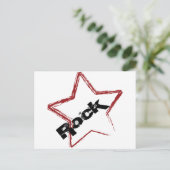 Carte Postale Design Rockstar (Debout devant)
