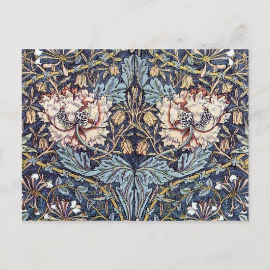 Carte postale Design Textile Honeysuckie (Devant)