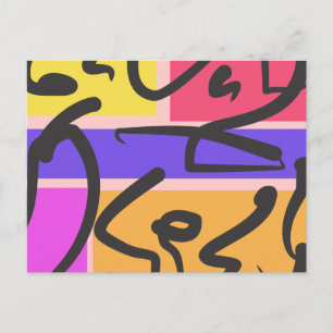 Carte postale Designer