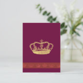 Carte Postale Designs de la Couronne (Debout devant)