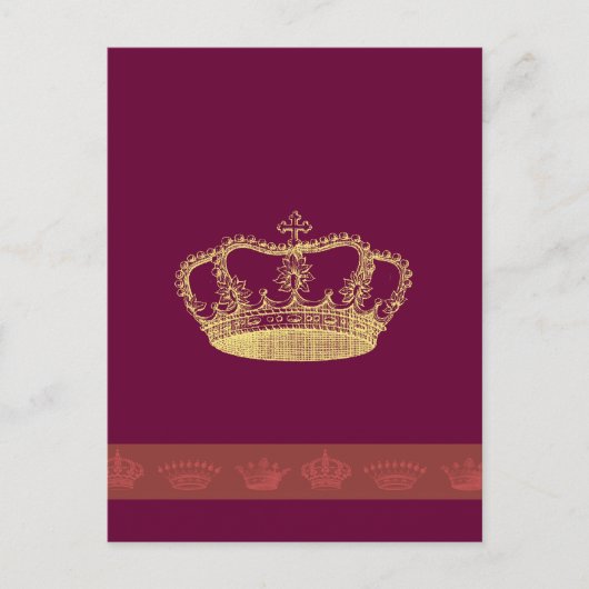 Carte Postale Designs de la Couronne (Devant)