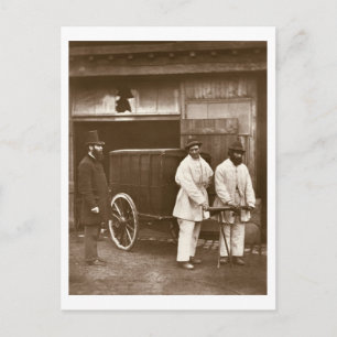 Carte Postale Désinfectants publics, de "Street Life in London",