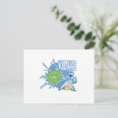 Carte Postale Désinfection par virus (Debout devant)