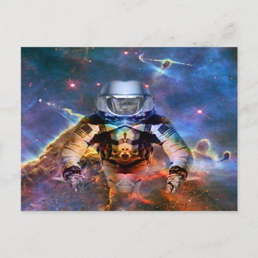 Carte Postale Désintégration des astres (Devant)