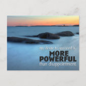 Carte Postale "Désir de réussir" Motivation Affirmation (Devant)