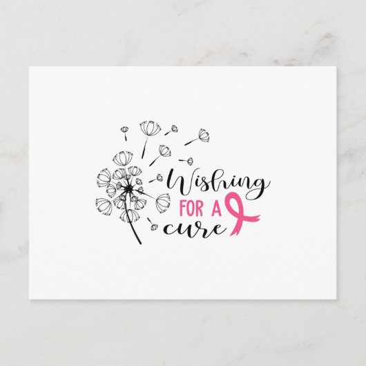 Carte Postale Désirer Un Cancer Cure (Devant)