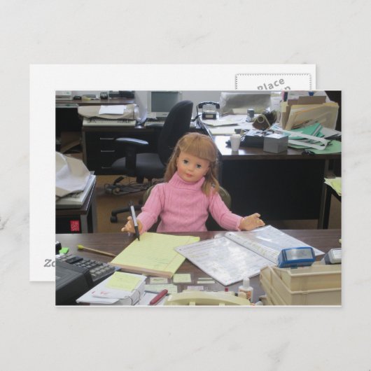 Carte postale d'Esmeralda (Devant / Derrière)