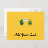 Carte Postale désoeuvrée à l'avocat fou (Devant / Derrière)