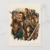 Carte Postale DESOLATION OF SMAUG™ Characters (Devant)