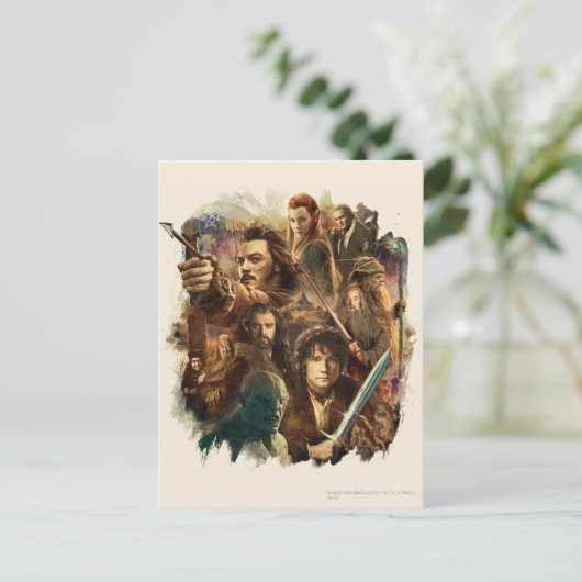 Carte Postale DESOLATION OF SMAUG™ Characters (Debout devant)