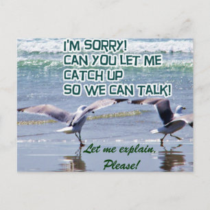 Carte Postale Désolé