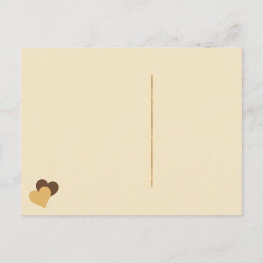 Carte Postale Désolé Cheetah Image (Dos)