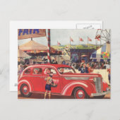 Carte postale Desoto des années 1940 (Devant / Derrière)