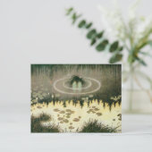 Carte postale d'esprit aquatique Nixie (Debout devant)