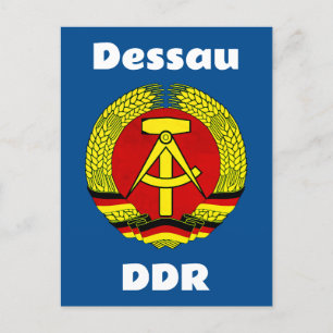 Carte Postale Dessau, DDR, Dessau, Allemagne (Ossi est-allemand)
