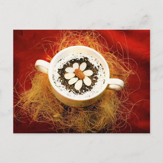 Carte Postale Dessert de Makówki dans la Mug à double main (Devant)