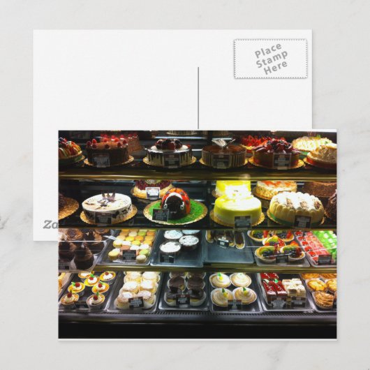 Carte Postale Dessert Display Coque (Devant / Derrière)