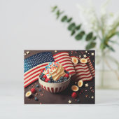 Carte Postale Dessert Patriotique (Debout devant)