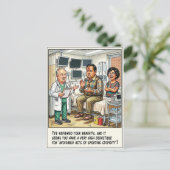 Carte Postale Dessin Animé Aventures Urgences (Debout devant)