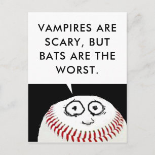 Carte Postale Dessin animé de baseball