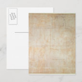 Carte Postale Dessin architectural (Devant / Derrière)