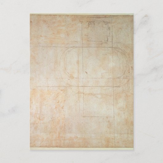 Carte Postale Dessin architectural (Devant)