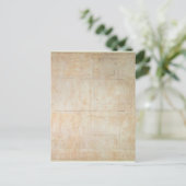 Carte Postale Dessin architectural (Debout devant)