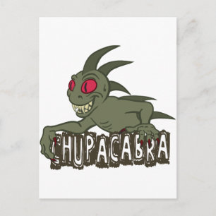 Carte Postale Dessin Chupacabra