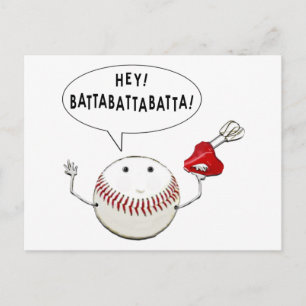 Carte Postale Dessin de baseball