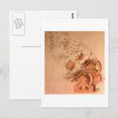 Carte Postale Dessin de Canons par Leonardo Da Vinci (Devant / Derrière)