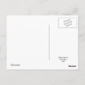 Carte Postale Dessin De Charles Darwin 1871 (Dos)