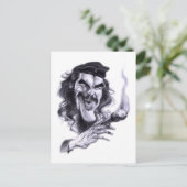 Carte Postale Dessin de Che Guevara (Debout devant)