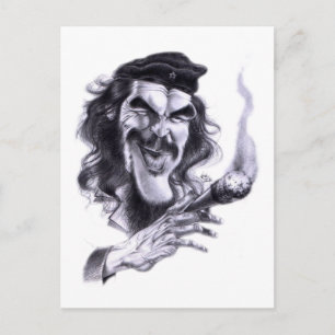 Carte Postale Dessin de Che Guevara