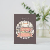 Carte Postale Dessin de Chillin avec AMIS™ (Debout devant)