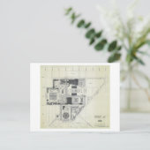 Carte Postale Dessin de conception aérienne des aiguilles spatia (Debout devant)