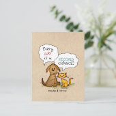 Carte Postale Dessin de désintoxication et de désobéissance : Ré (Debout devant)