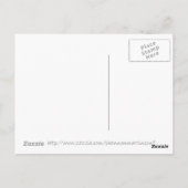 Carte Postale Dessin de Doodle Zen noir et blanc (Dos)