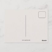 Carte Postale Dessin de fille flapper de mode des années 1920 (Dos)